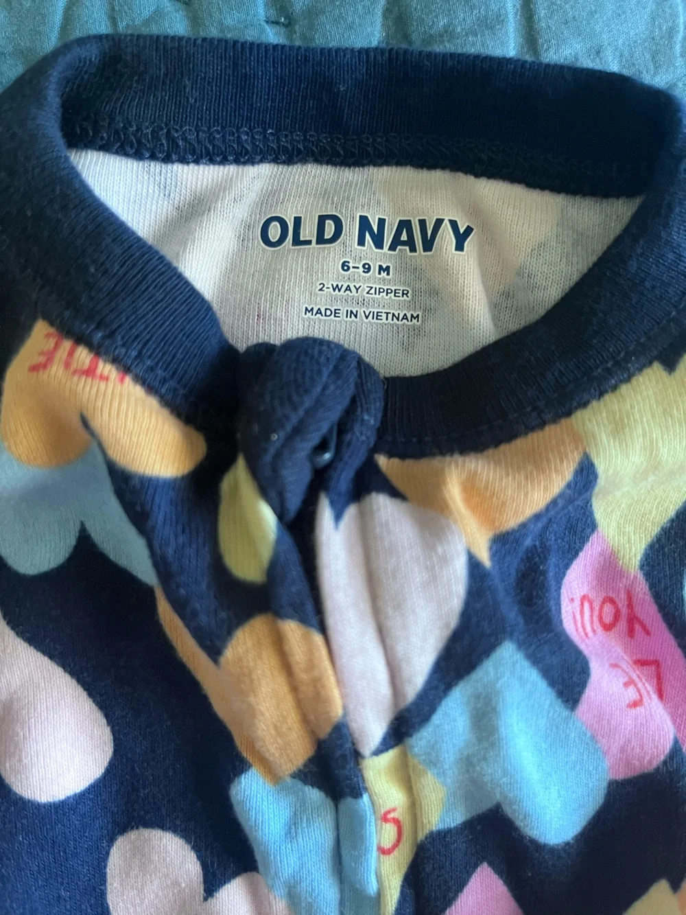 Old Navy holiday bundle of bodysuits and footed pajamas